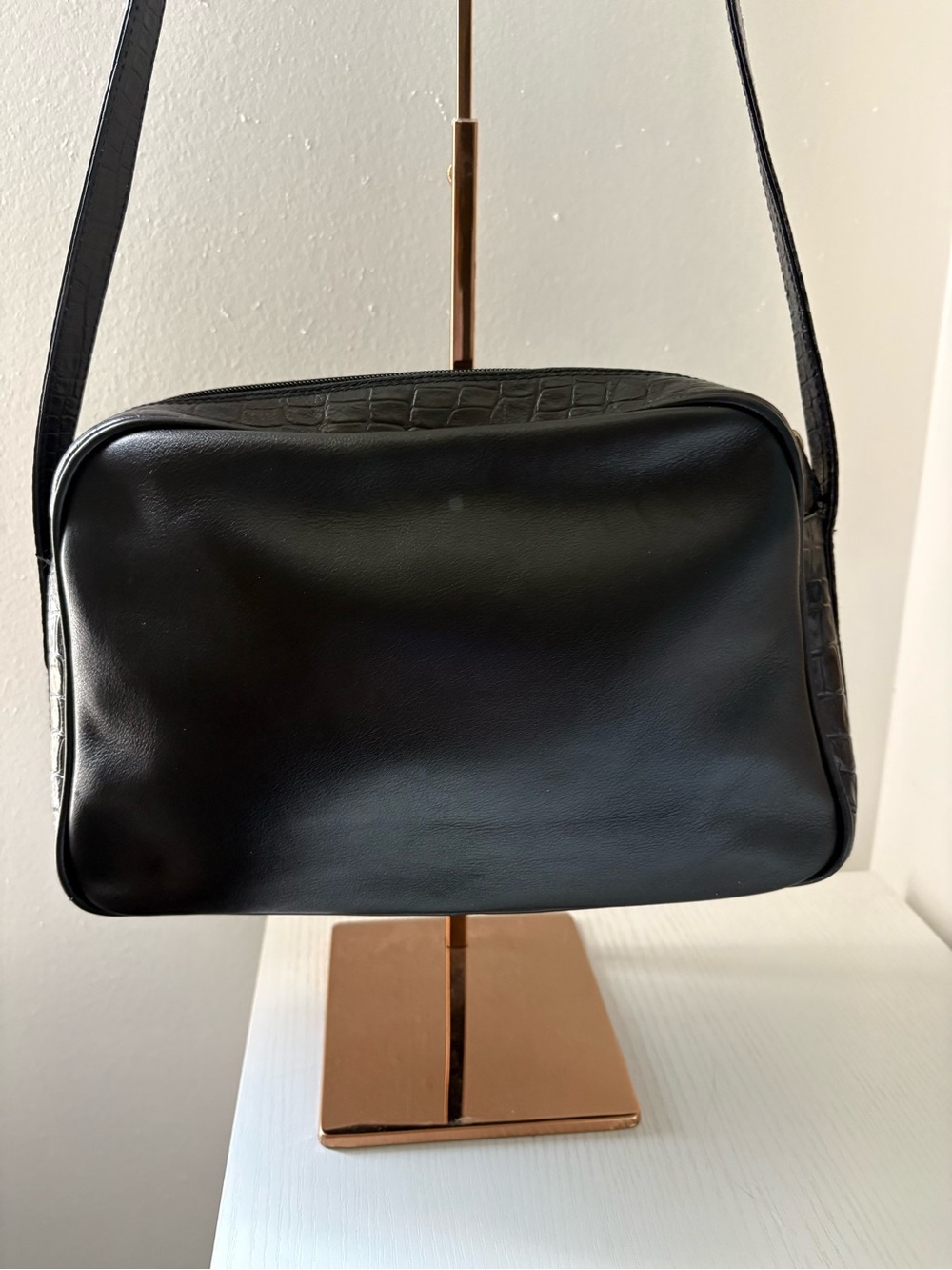 FENDI Black Leather Crossbody Bag - Picture 3 of 16